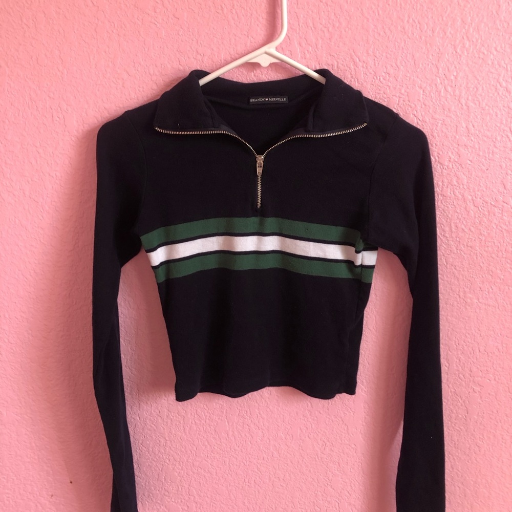 Brandy Melville Quarterzip Sweater